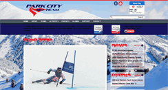 Desktop Screenshot of parkcityskiteam.org